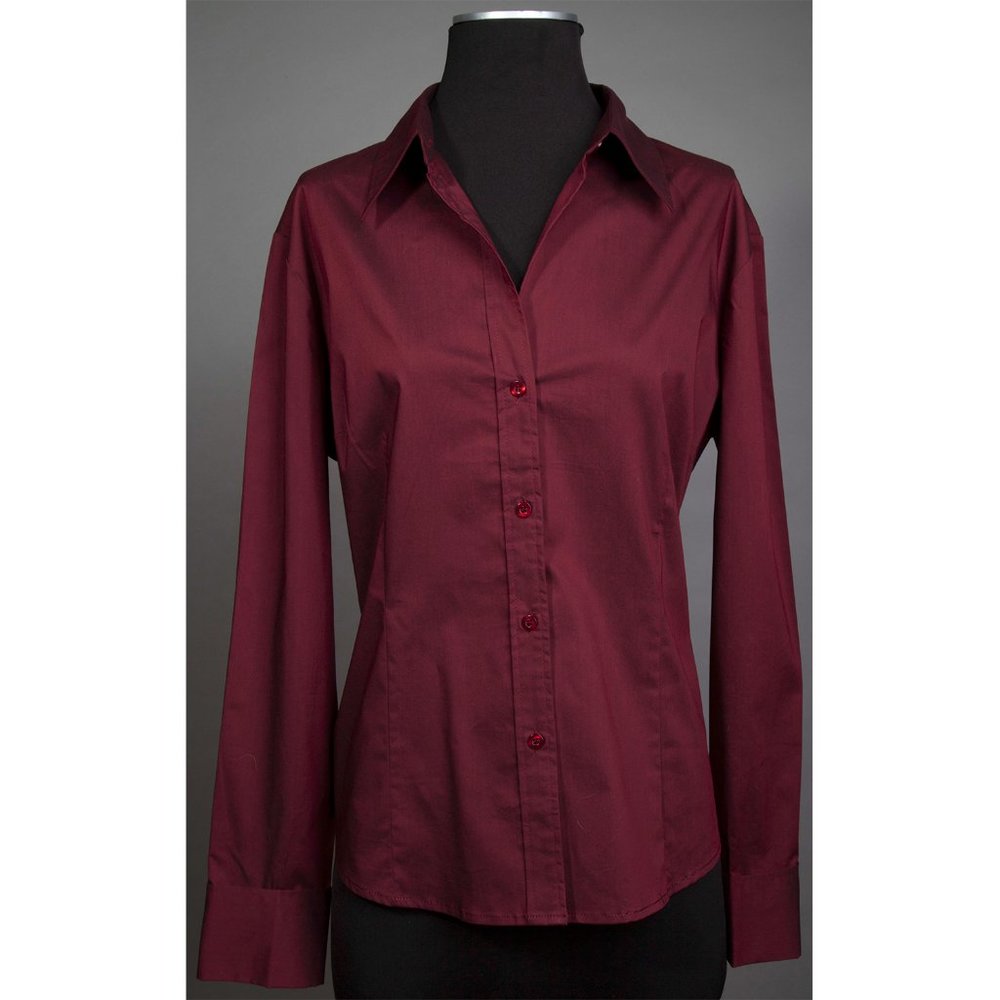 New York Co. Red Collar Top XL